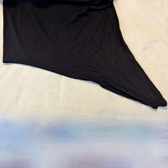 EUC Isabella Oliver Long Sleeve Tie-Front Maternity Shirt (Black) - Picture 10 of 12